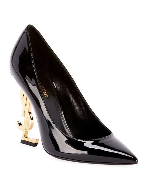 ysl patent heel|ysl heel pump 110mm.